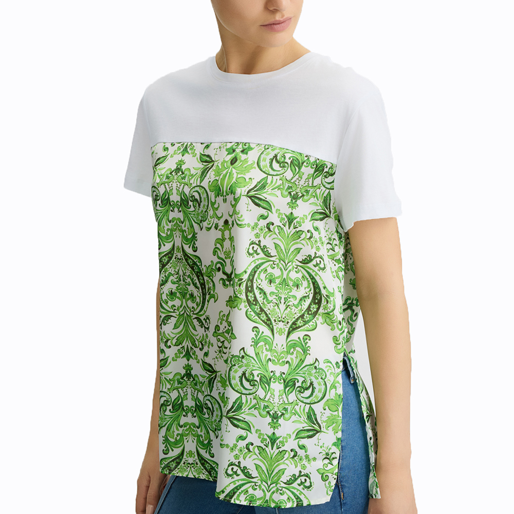LIU JO WHITE_WA5J17__T-SHIRT MODA M/C ΜΠΛΟΥΖΑ ΓΥΝΑΙΚΕΙΟ WA5155J6308 3