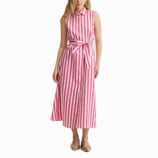 LIU JO WHITE_WA5C83__ABITO LUNGO STRIPES ΦΟΡΕΜΑ ΓΥΝΑΙΚΕΙΟ WA5413T4284