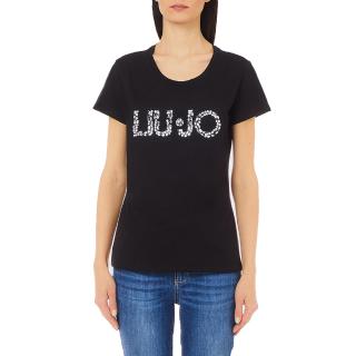 LIU JO WHITE WF4J01 ECS T-SHIRT M/C BOLD LOGO ΜΠΛΟΥΖΑ ΓΥΝΑΙΚΕΙΟ WF4107JS923