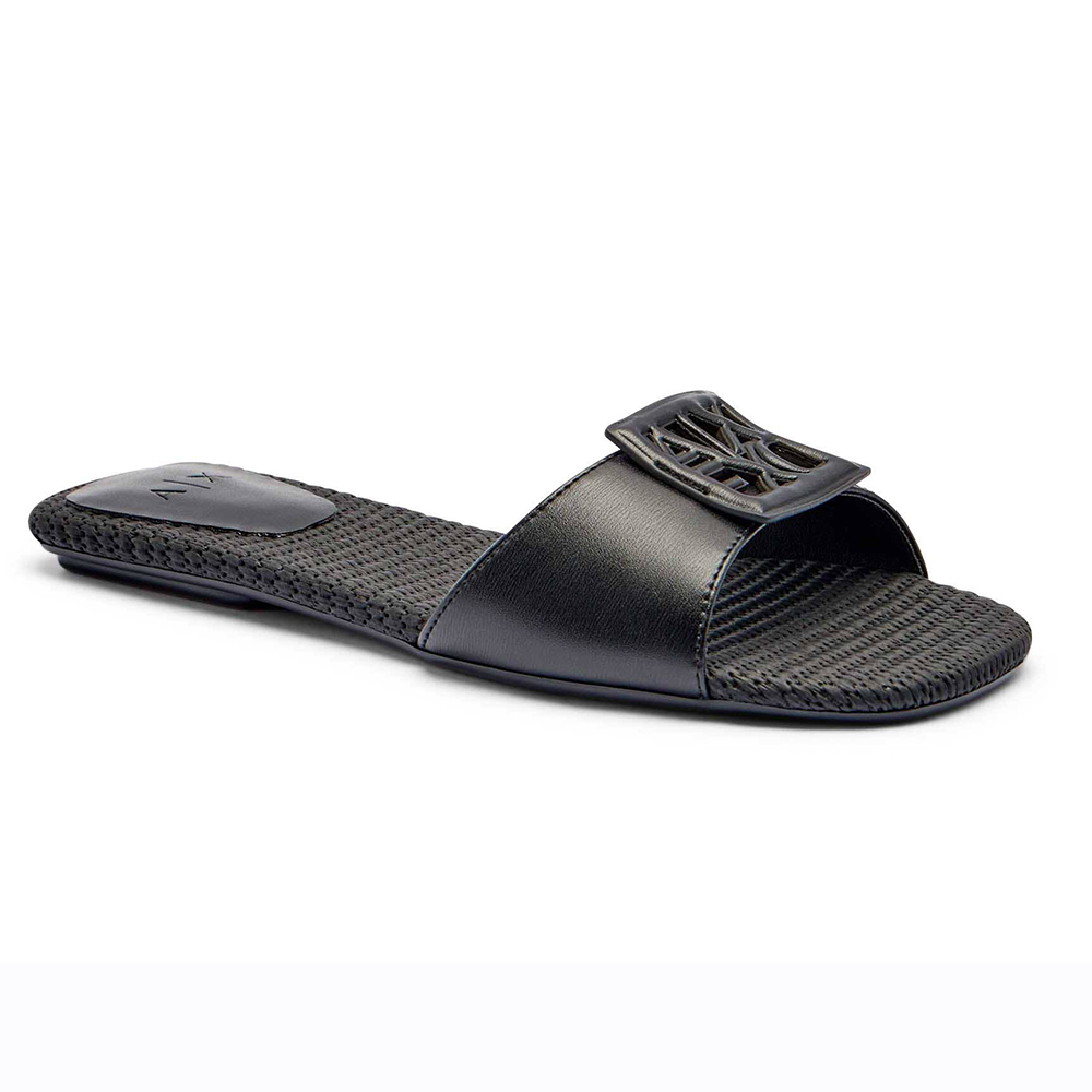 ARMANI EXCHANGE FLAT SANDAL MICRO-SA XDP055XV921 1