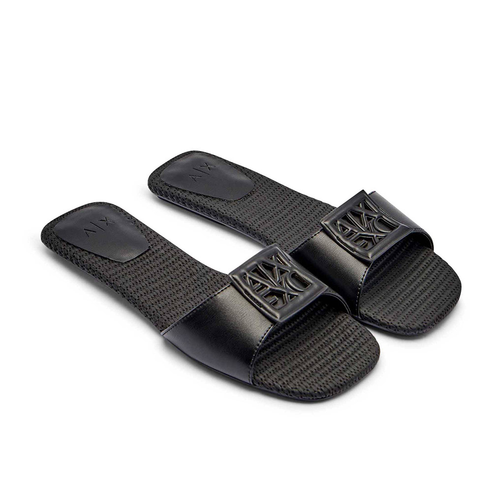 ARMANI EXCHANGE FLAT SANDAL MICRO-SA XDP055XV921 2