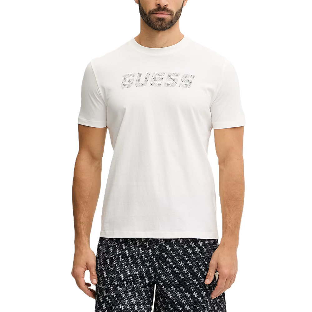 GUESS MASKA CN SS T-SHIRT ΜΠΛΟΥΖΑ ΑΝΔΡΙΚΟ Z6RI15I3Z14 1
