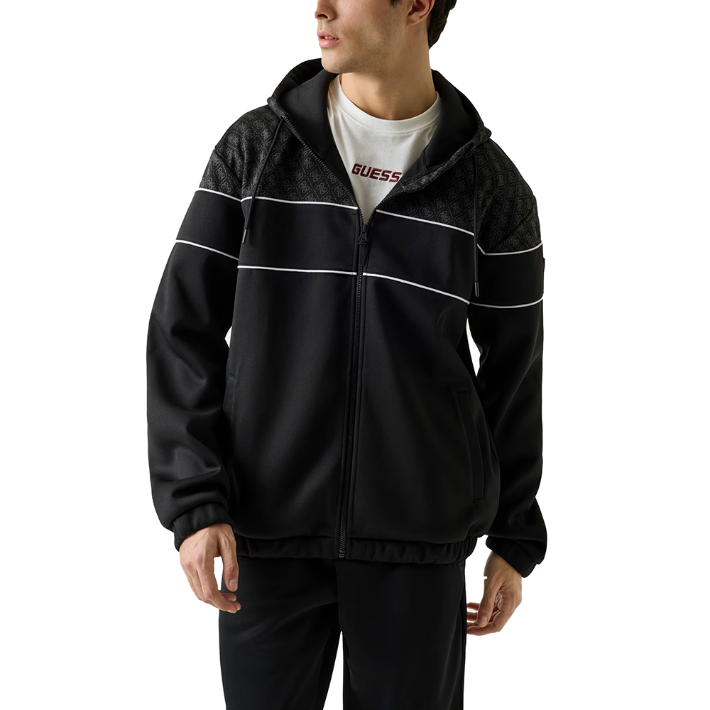 GUESS ANOKI 4G ZIP HOODIE SWEATSHIRT ΦΟΥΤΕΡ ΑΝΔΡΙΚΟ Z6RQ13KD472 1