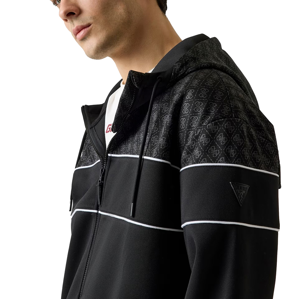 GUESS ANOKI 4G ZIP HOODIE SWEATSHIRT ΦΟΥΤΕΡ ΑΝΔΡΙΚΟ Z6RQ13KD472 3