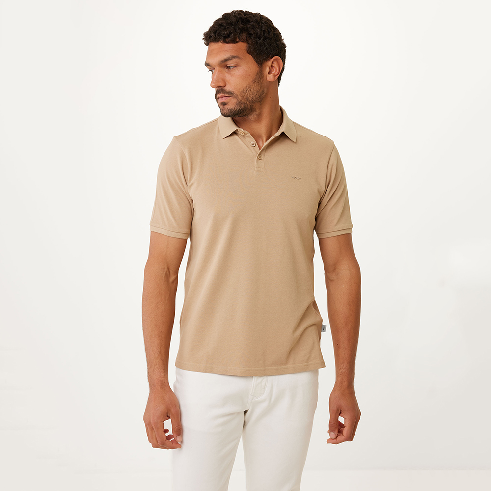 PETER Basic short sleeve pique polo 1