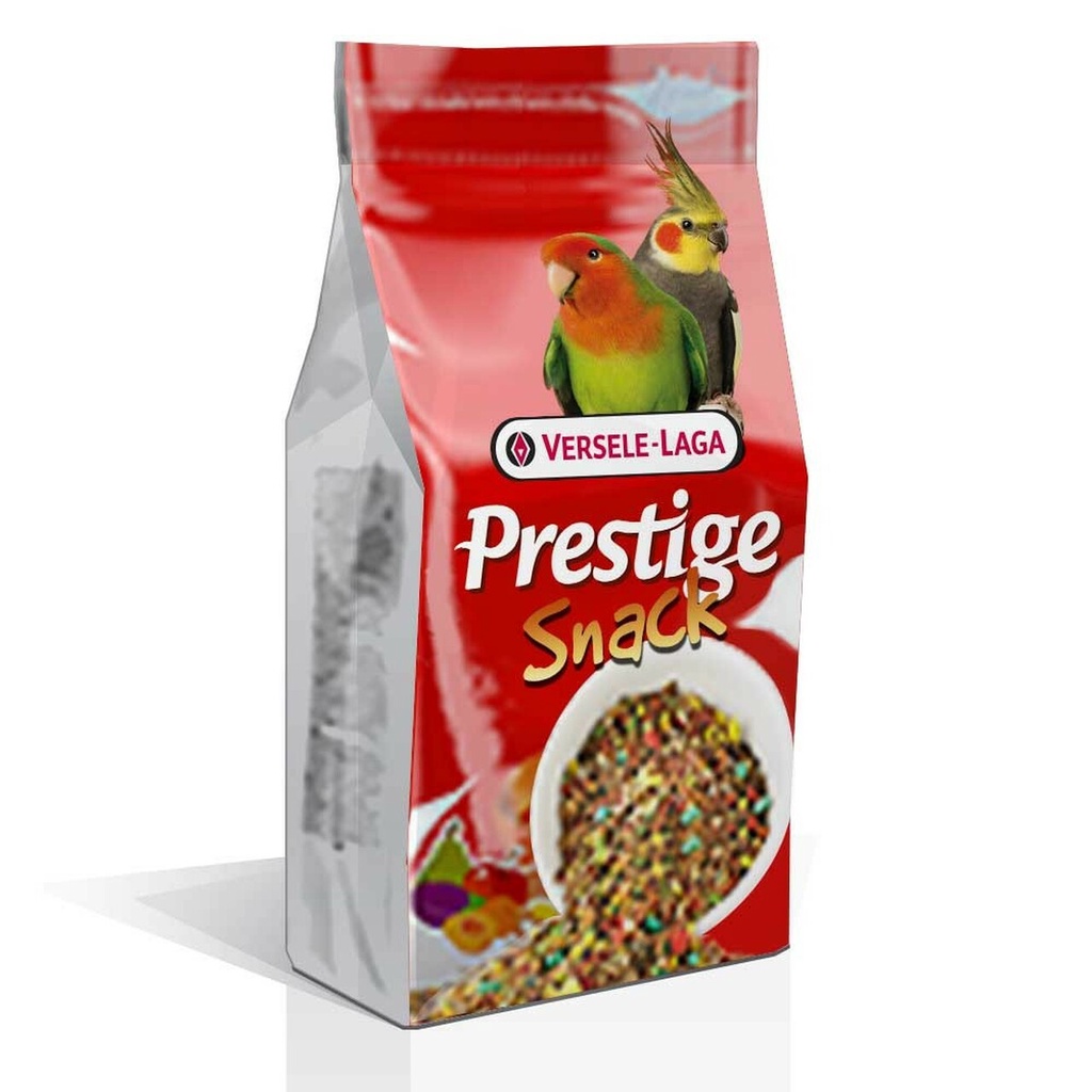VERSELE LAGA PRESTIGE SNACK FRUIT MIX ΓΙΑ ΜΕΣΑΙΟΥΣ ΠΑΠΑΓΑΛΟΥΣ 125GR