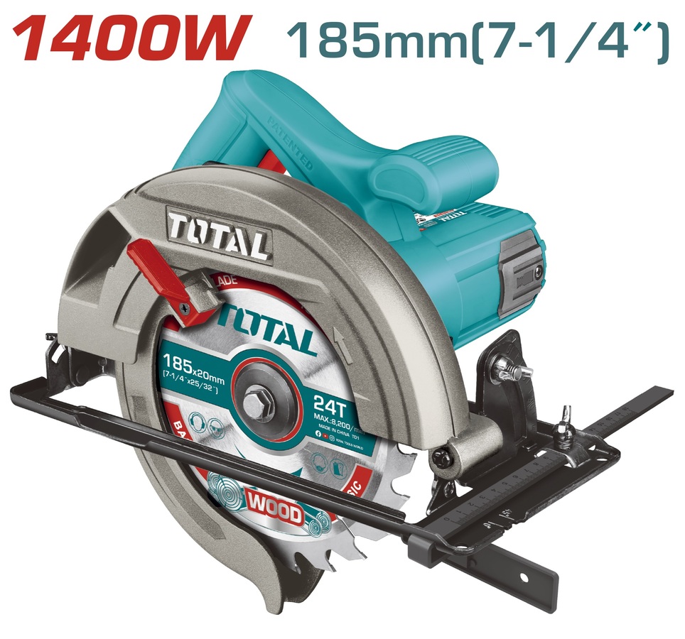 TOTAL ΕΠΑΓΓΕΛΜΑΤΙΚΟ ΔΙΣΚΟΠΡΙΟΝΟ ΧΕΙΡΟΣ 1.400W / 185mm TS11418526