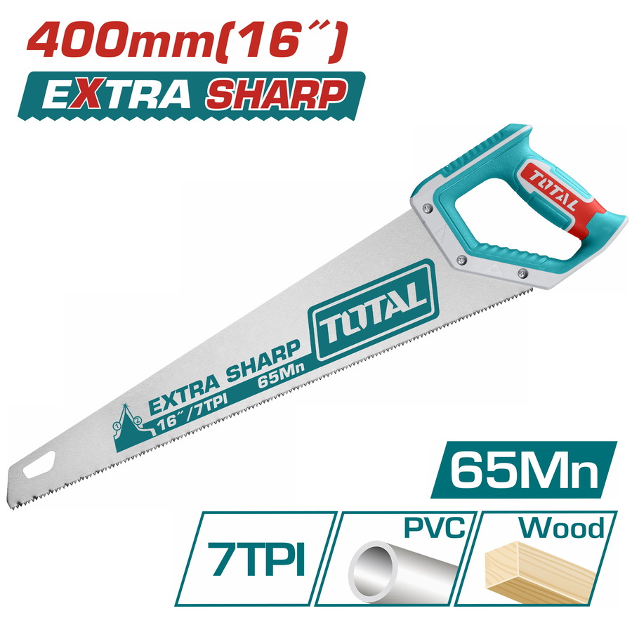 TOTAL ΣΕΓΑΤΣΑ ΞΥΛΟΥ & ΠΛΑΣΤΙΚΩΝ 16'' / 400mm SUPER SELECT THT55400