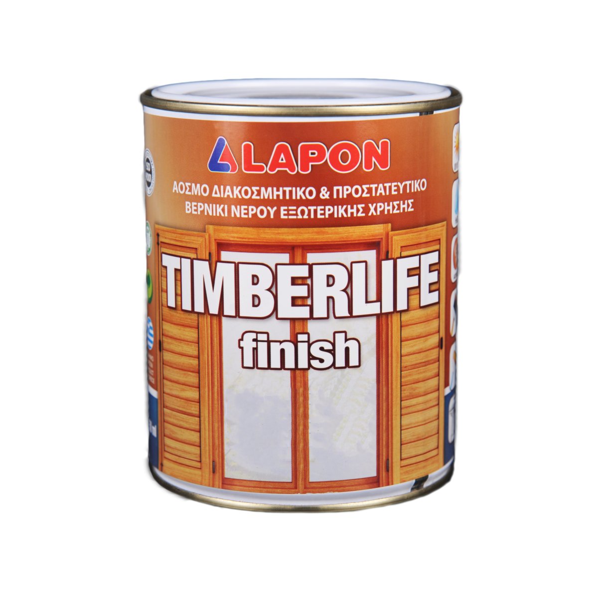 LAPON TIMBERLIFE FINISH GEL 0.75Lt ΑΟΣΜΟ ΒΕΡΝΙΚΙ ΝΕΡΟΥ ΓΙΑ ΞΥΛΑ ΔΙΑΦΑΝΟ ΕΞΩΤΕΡΙΚΗΣ ΧΡΗΣΗΣ