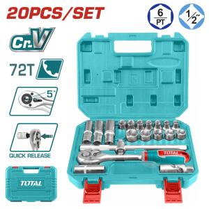 TOTAL ΕΠΑΓΓ.ΚΑΣΕΤΙΝΑ ΚΑΡΥΔΑΚΙΑ 1/2'' 20 ΤΕΜ SUPER SELECT (THT121201 - 9150