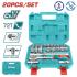 TOTAL ΕΠΑΓΓ.ΚΑΣΕΤΙΝΑ ΚΑΡΥΔΑΚΙΑ 1/2'' 20 ΤΕΜ SUPER SELECT (THT121201 - 0