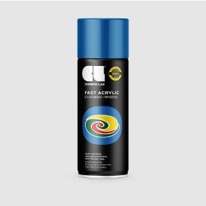 COSMOLAC SPRAY ΑΚΡΥΛΙΚΟ RAL5017 TRAFFIC BLUE  400ml - 9778