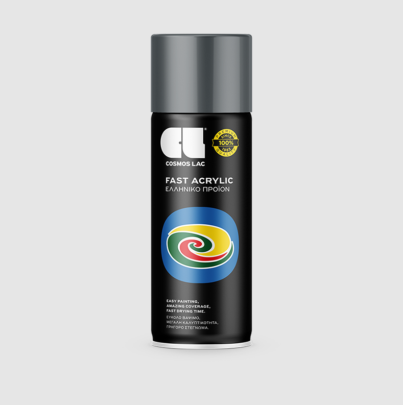 COSMOLAC SPRAY ΑΚΡΥΛΙΚΟ RAL7011 IRON GREY 400m