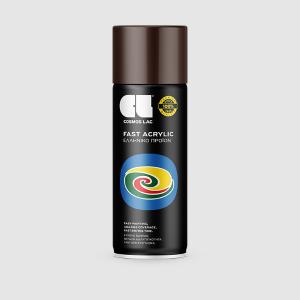 COSMOLAC SPRAY ΑΚΡΥΛΙΚΟ RAL 8017 CHOCOLATE BROWN 400ml - 9857