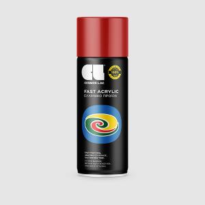 COSMOS LAC SPRAY ΑΚΡΥΛΙΚΟ RAL3000 FLAME RED  400ml - 9905