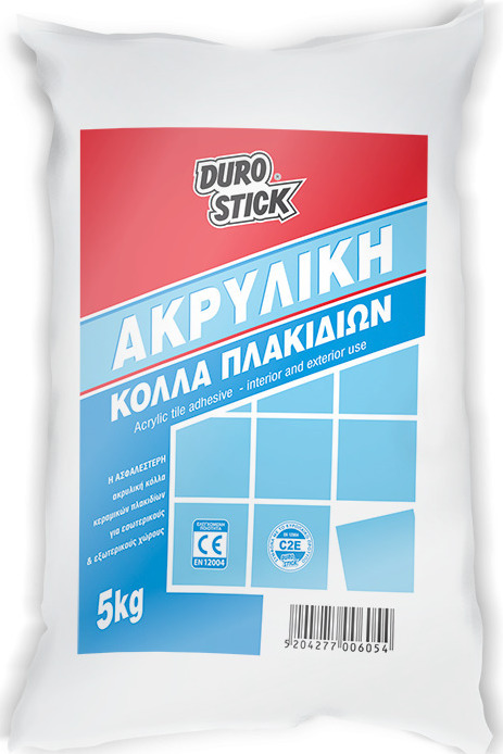 DUROSTICK ΑΚΡΥΛΙΚΗ ΚΟΛΛΑ ΠΛΑΚΙΔΙΩΝ 5Kg