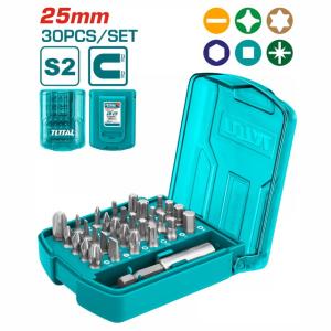 TOTAL ΣΕΤ ΜΥΤΕΣ 25mm 30ΤΕΜ (TACSD10306) - 12789