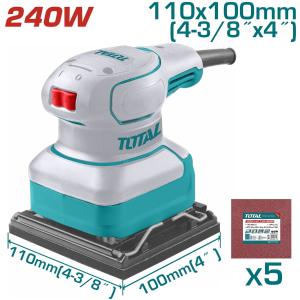 TOTAL ΕΠΑΓΓ. ΤΡΙΒΕΙΟ ΧΟΥΦΤΑΣ 240W (TF2241108) - 13399