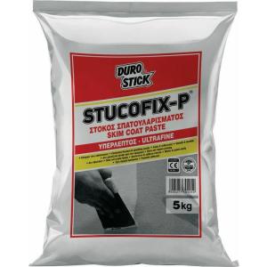 DUROSTICK STUCOFIX-P 5Kg ΣΤΟΚΟΣ ΥΠΕΡΛΕΠΤΟΣ ΣΠΑΤΟΥΛΑΡΙΣΤΟΣ - 9761