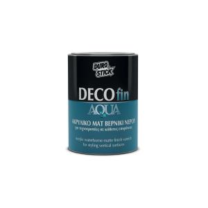 DUROSTICK DECOFIN AQUA 750ml ΑΚΡΥΛΙΚΟ ΜΑΤ ΒΕΡΝΙΚΙ ΓΙΑ ΤΕΧΝΟΤΡΟΠΙΕΣ ΣΕ ΚΑΘΕΤΕΣ ΕΠΙΦΑΝΕΙΕΣ - 13560