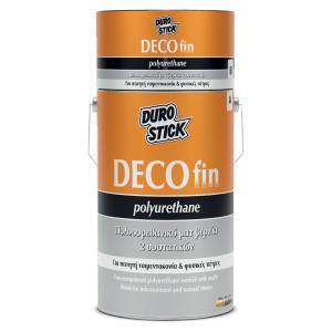 DUROSTICK DECOFIN POLYURETHANE 2 ΣΥΣΤ. 750gr Πολυουρεθανικό ματ βερνίκι 2 συστατικών - 10307