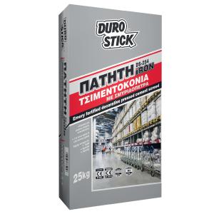 DUROSTICK DS-254 IRON ΛΕΥΚΗ ΠΑΤΗΤΗ ΤΣΙΜΕΝΤΟΚΟΝΙΑ ΜΕ ΣΜΥΡΙΔΟΠΕΤΡΑ 25Kg - 13500