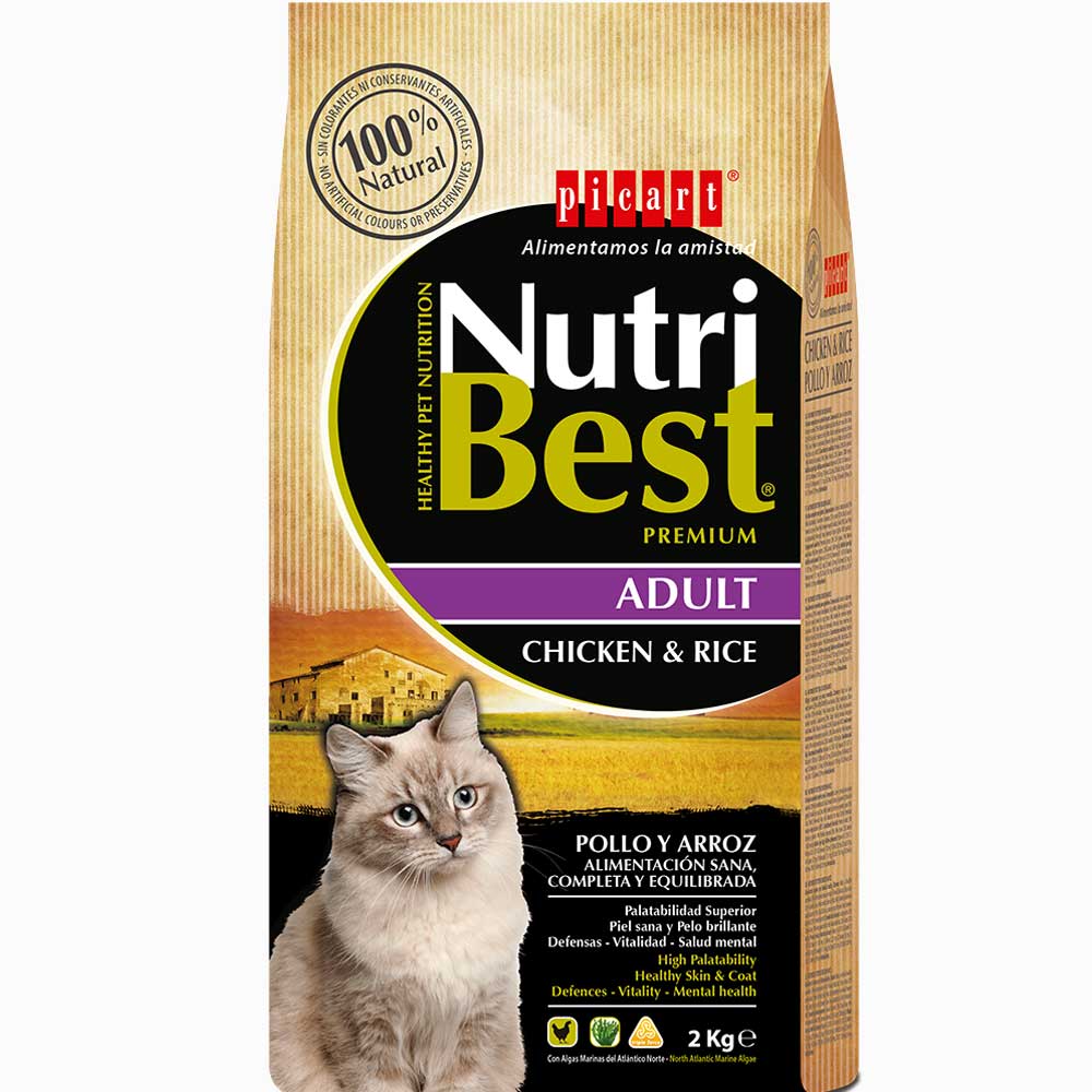 PICART NUTRIBEST CAT CHICKEN-RICE 15Kg