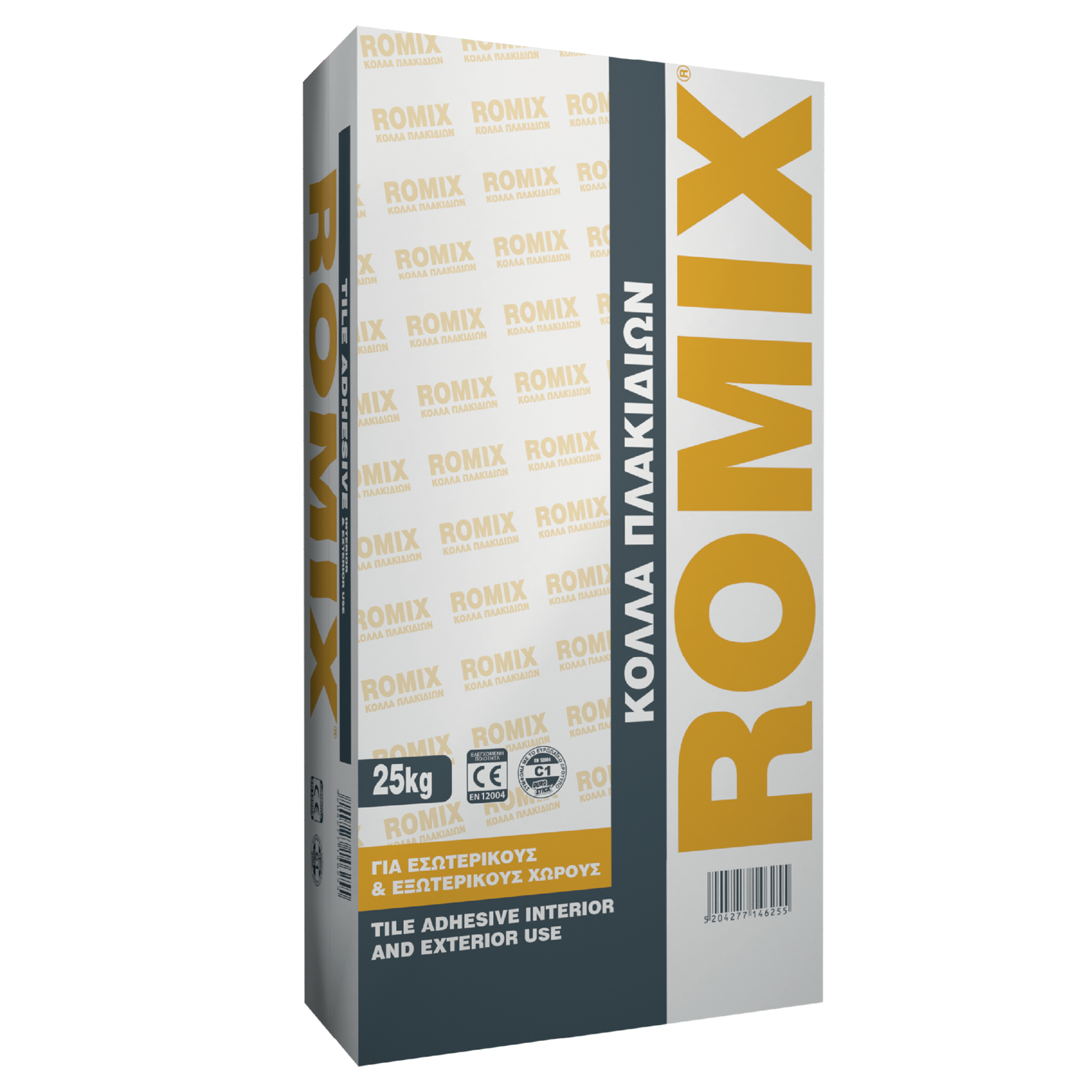 DUROSTICK ROMIX C1 ΚΟΛΛΑ ΠΛΑΚΙΔΙΩΝ 25KG
