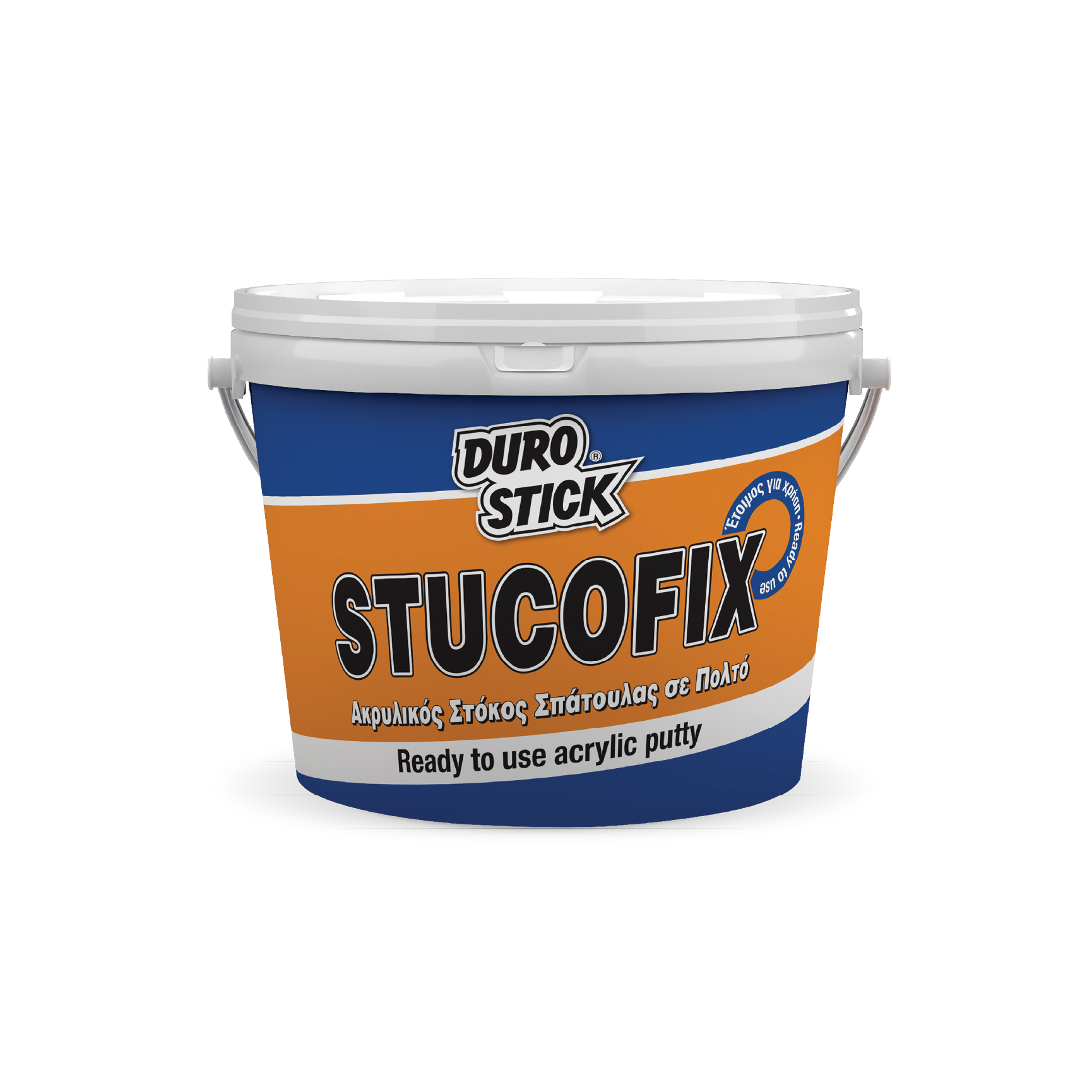 DUROSTICK STUCOFIX 200gr ΕΤΟΙΜΟΣ ΑΚΡΥΛΙΚΟΣ ΣΤΟΚΟΣ ΣΠΑΤΟΥΛΑΡΙΣΜΑΤΟΣ