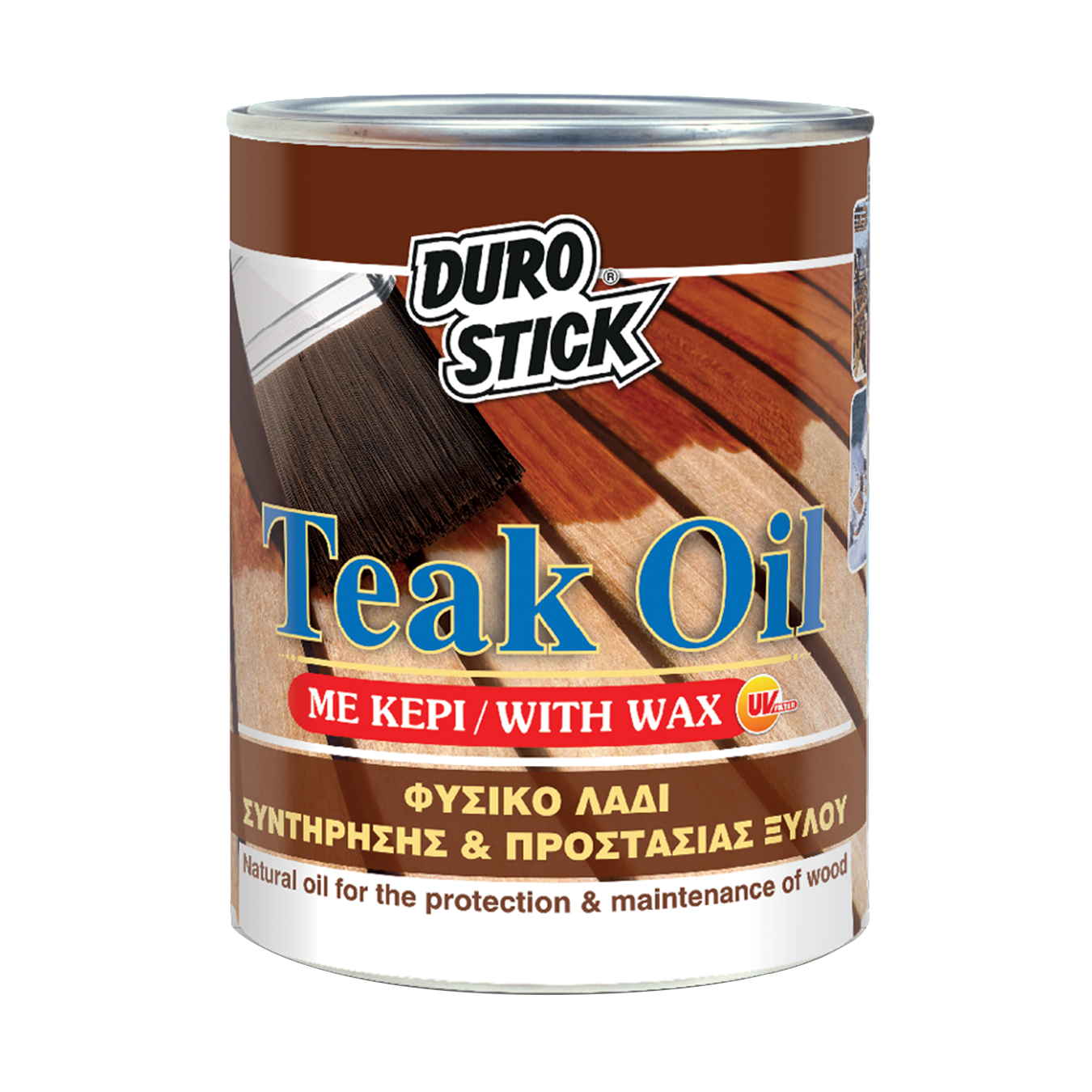 DUROSTICK TEAK OIL 750ml ΜΕ ΚΕΡΙ