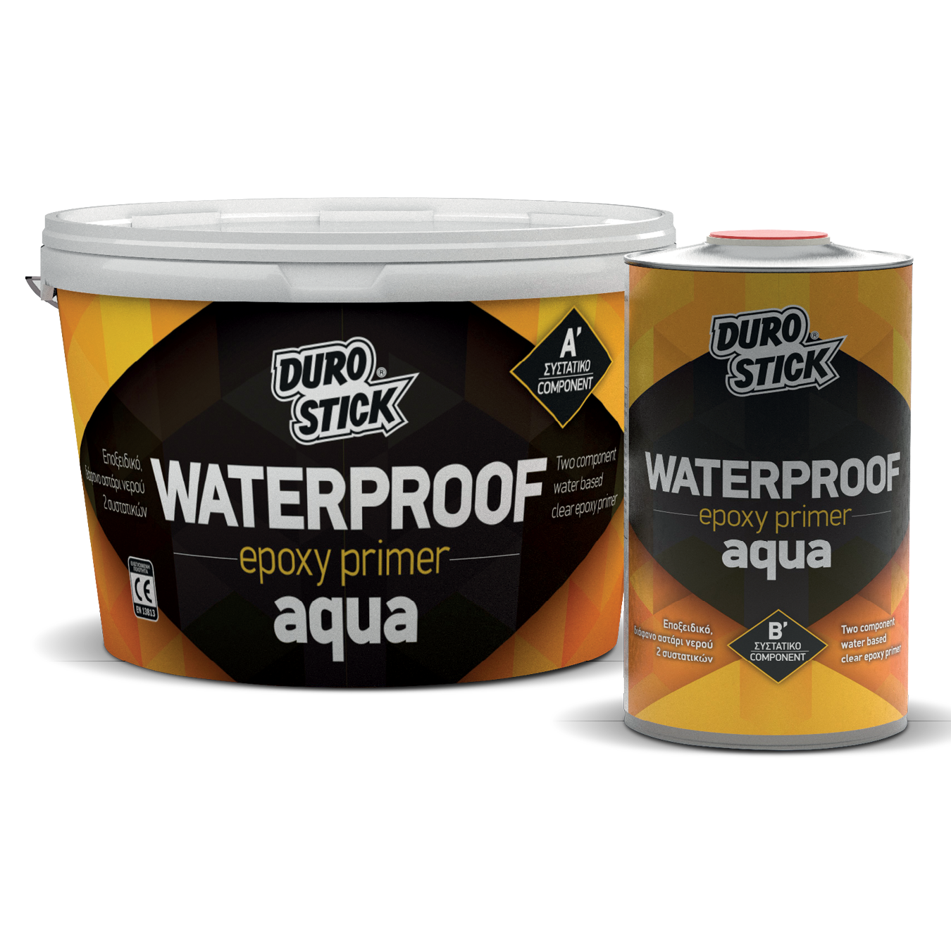 DUROSTICK WATERPROOF EPOXY PRIMER AQUA 4kg Εποξειδικό, διάφανο αστάρι νερού 2 συστατικών