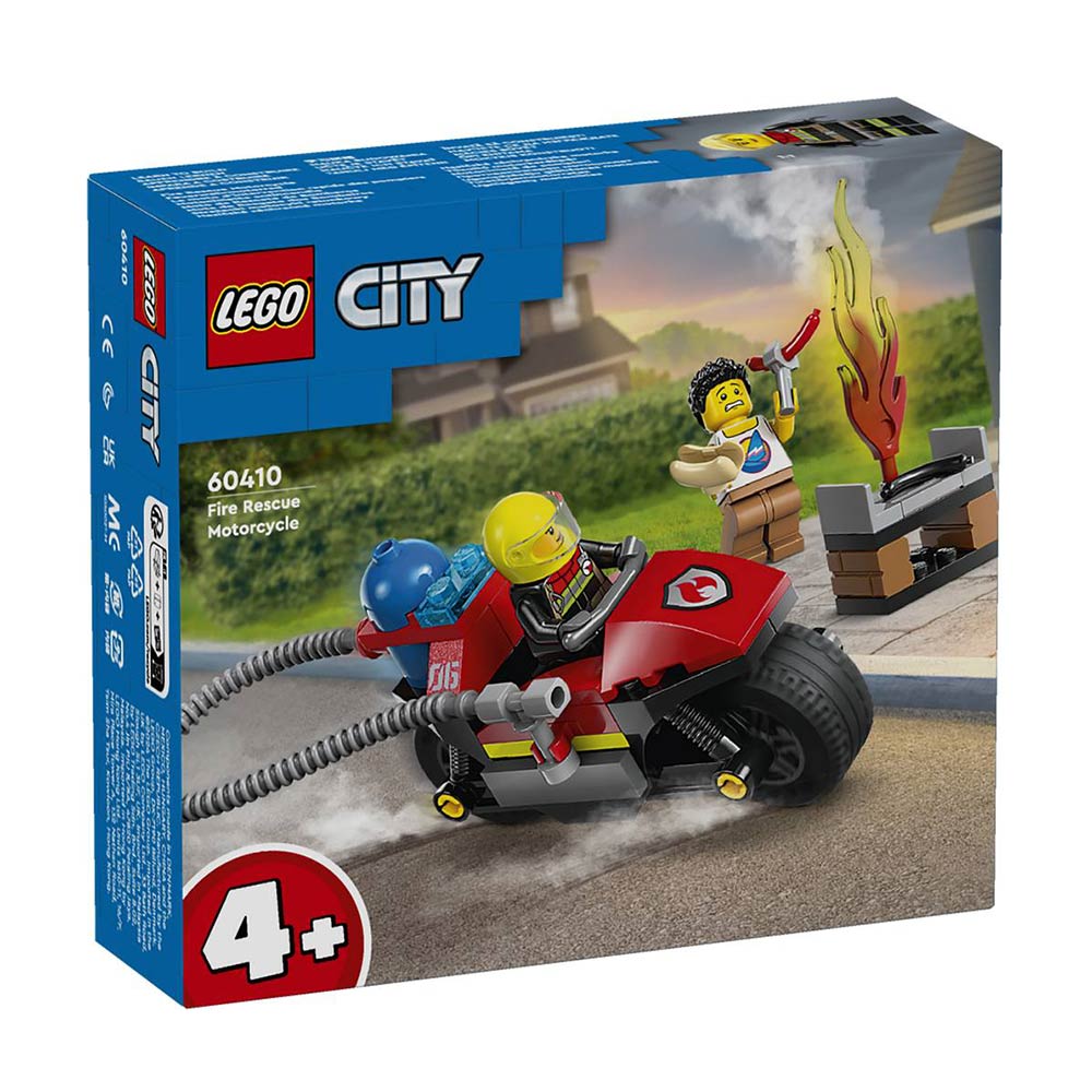 City Fire Rescue Motorcycle 60410 Lego - 88890