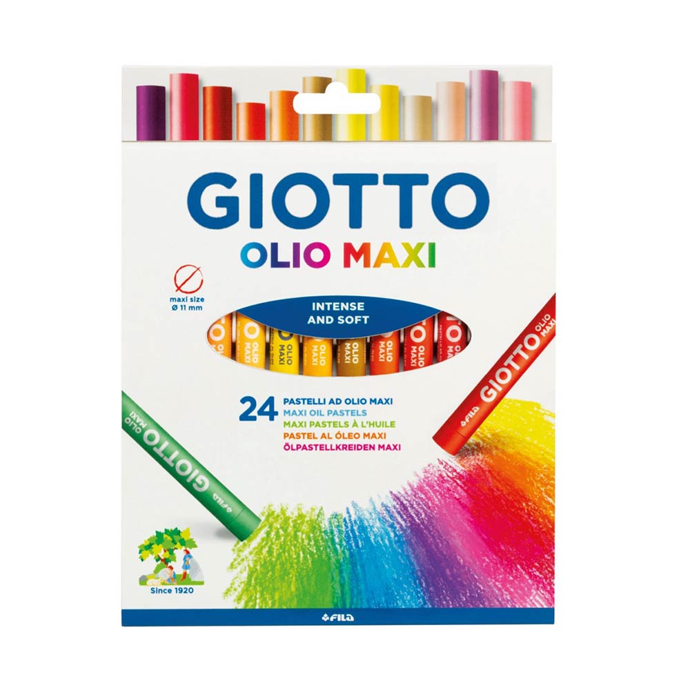  Λαδοπαστέλ Olio Maxi 24 τμχ. 293100 Giotto - 0