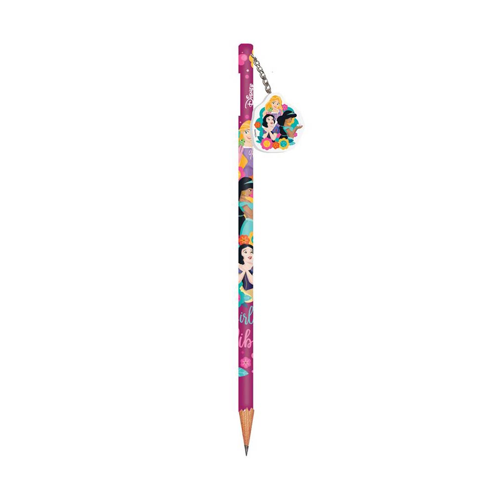 Μολύβι με Γόμα Disney Princess Μωβ 563584 Diakakis