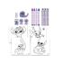 Σετ Χρωματισμού 12 Τεμαχίων Disney Stitch 17,5x18.5x2εκ. 564927 Diakakis - 1