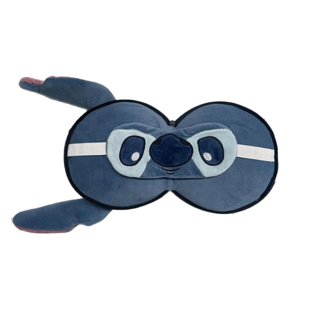 Μαξιλάρι Λαιμού με Μάσκα Ύπνου Disney Stitch 565600 Luna - 1