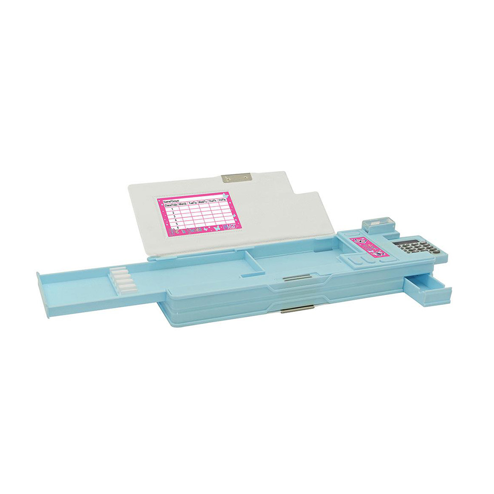 Κασετίνα Retro με Κομπιουτεράκι Stitch Blue 565991 Must - 1