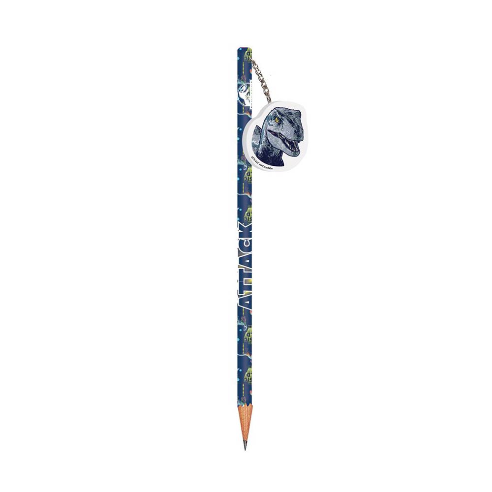Μολύβι με Γόμα Jurassic World Μπλε 570924 Diakakis