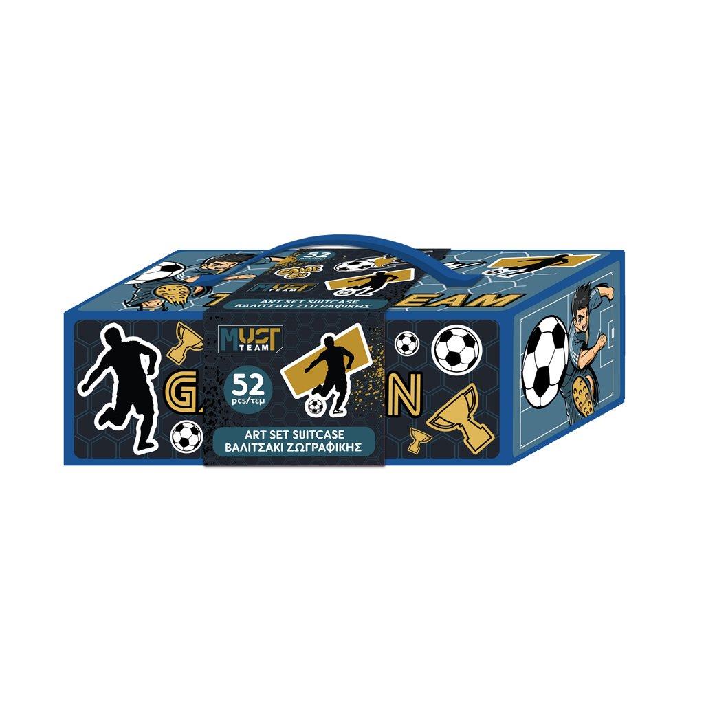   Βαλιτσάκι Ζωγραφικής Football 586496 Must - 2