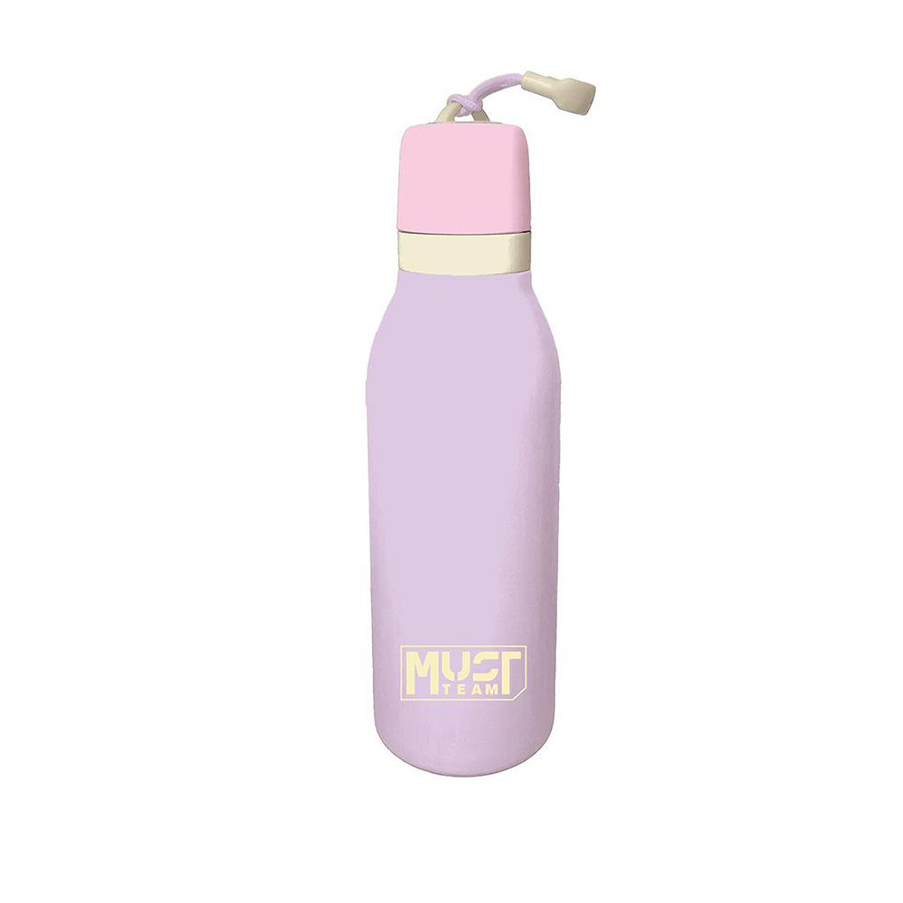 Παγούρι Ανοξείδωτο 500ml Παστέλ Μώβ 587498 Must - 115811
