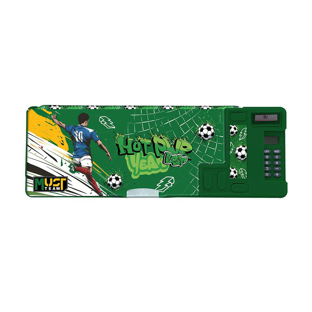 Κασετίνα Retro με Κομπιουτεράκι Football 587579 Must - 115918