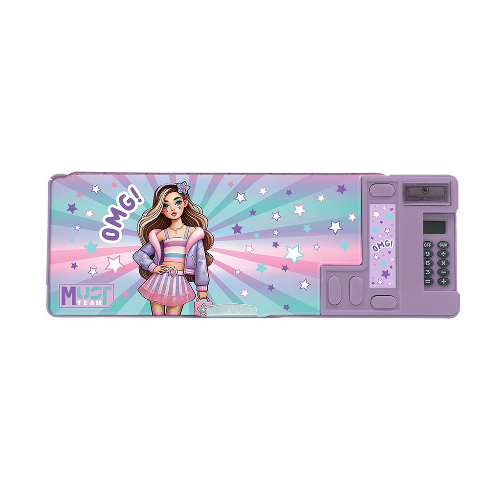 Κασετίνα Retro με Κομπιουτεράκι Fashion Girl 587579 Must - 115914