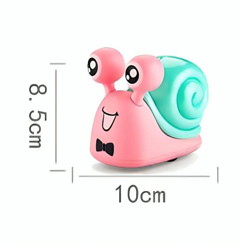 Κουρδιστό Σαλιγκαράκι 10Χ8,5εκ 4 Χρώματα 623033 Luna - 1