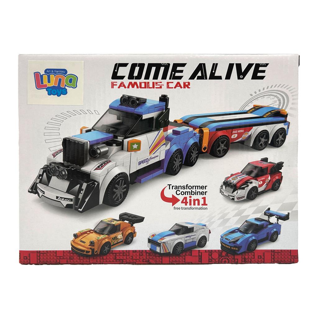 Τουβλάκια Οχήματα Transform 3 σε 1 623318 Luna - 0
