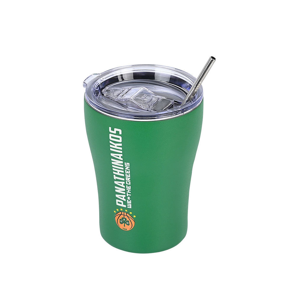 Ποτήρι Θερμός Ανοξείδωτο Coffee Mug Panathinaikos BC Edition 350ml 13257 Estia - 2