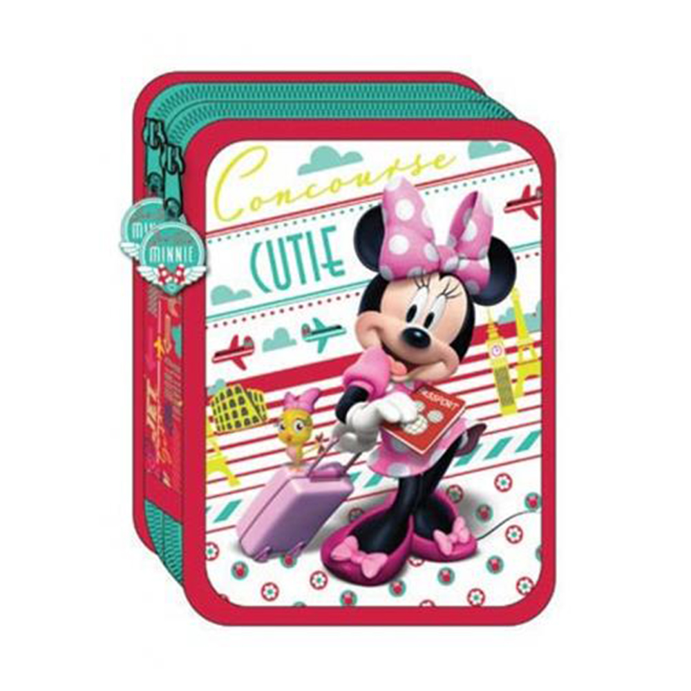 Κασετίνα Διπλή Γεμάτη Minnie 561430 Diakakis