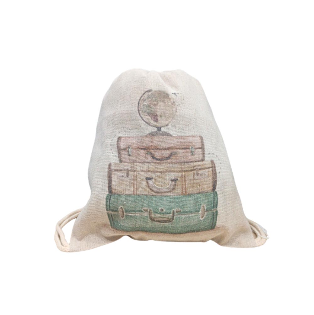 Σακίδιο Πλάτης / Πουγκί Vintage Suitcases 25x30 - 115473