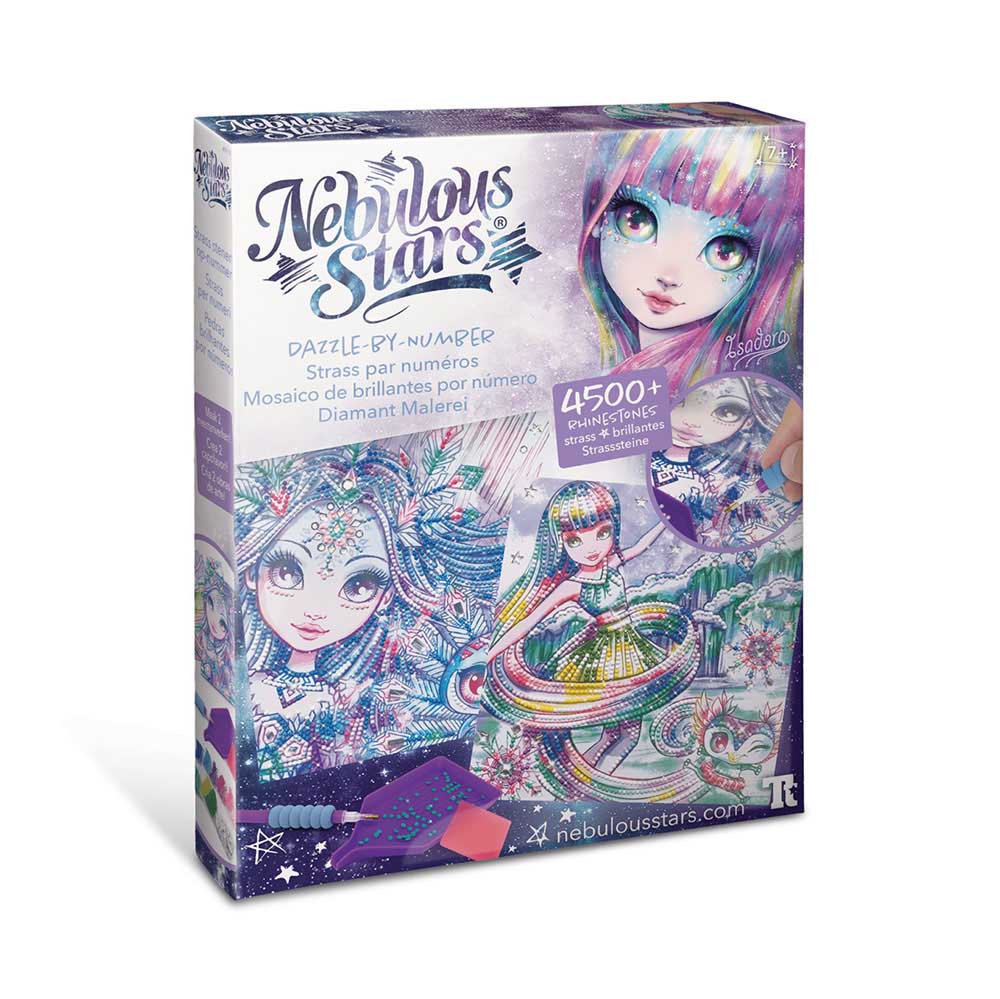 Φανταχτερό Σετ Ζωγραφικής με Πετράδια Icadora And Iceana 11126 Nebulous Stars - 0