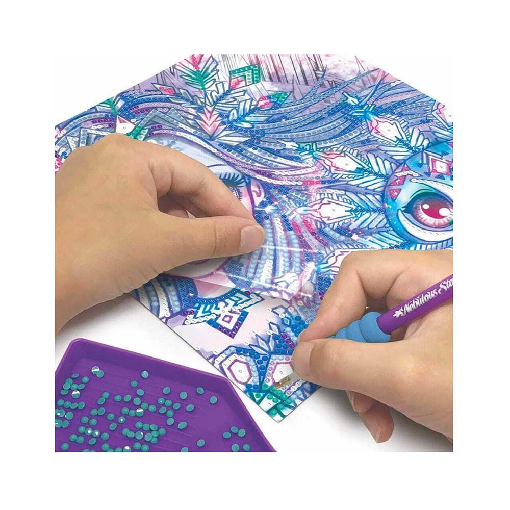 Φανταχτερό Σετ Ζωγραφικής με Πετράδια Icadora And Iceana 11126 Nebulous Stars - 3