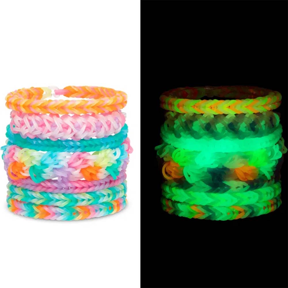 Σετ Κατασκευής Κοσμημάτων Glow Party Treasure Box B0349 Rainbow Loom - 2